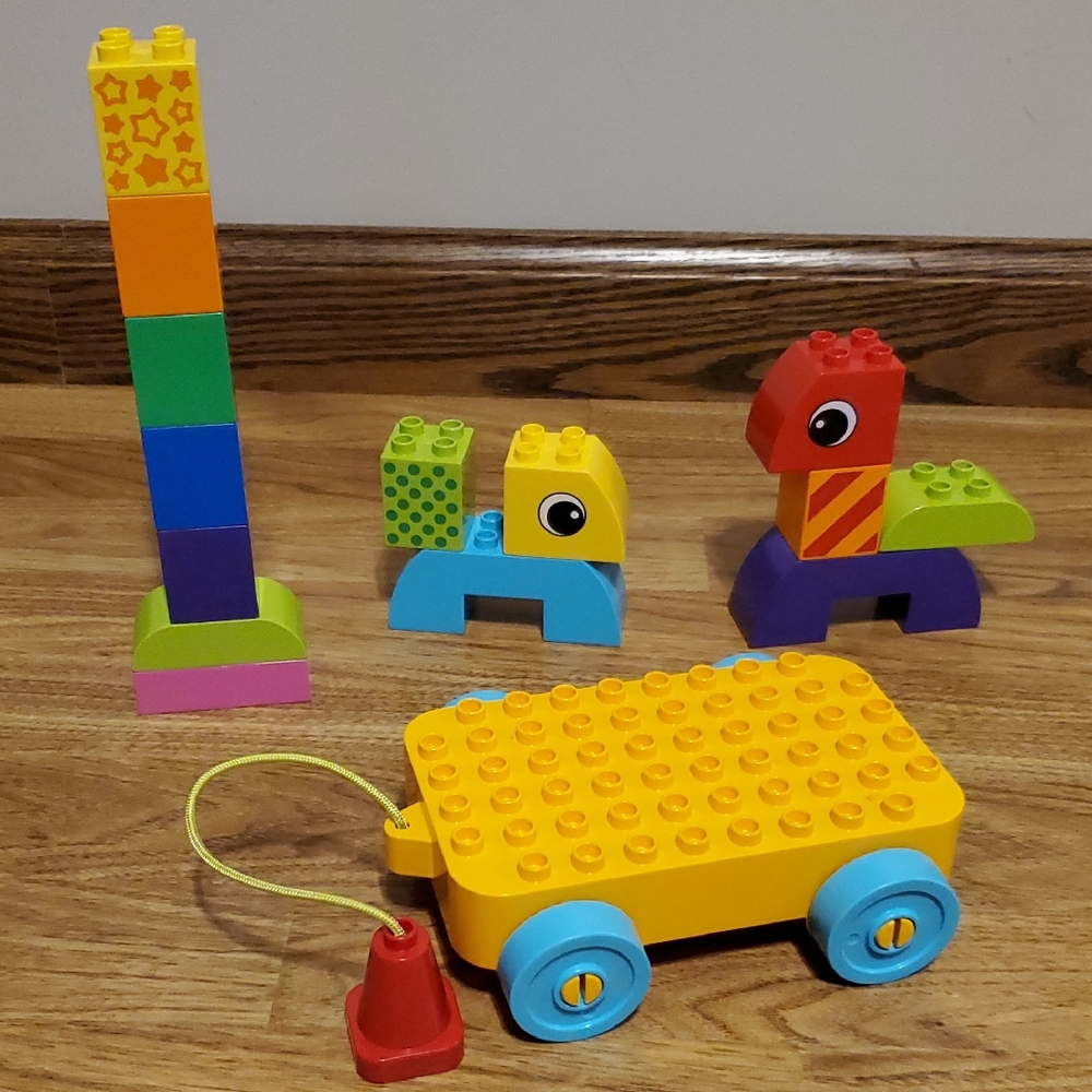 Lego Duplo 10554 Toddler Build And Pull Along Set